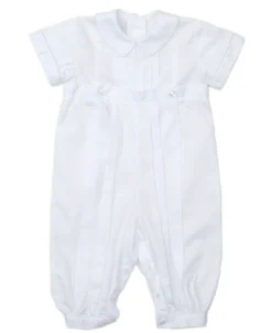 Aiden Christening Convertible Gown & Hat Set