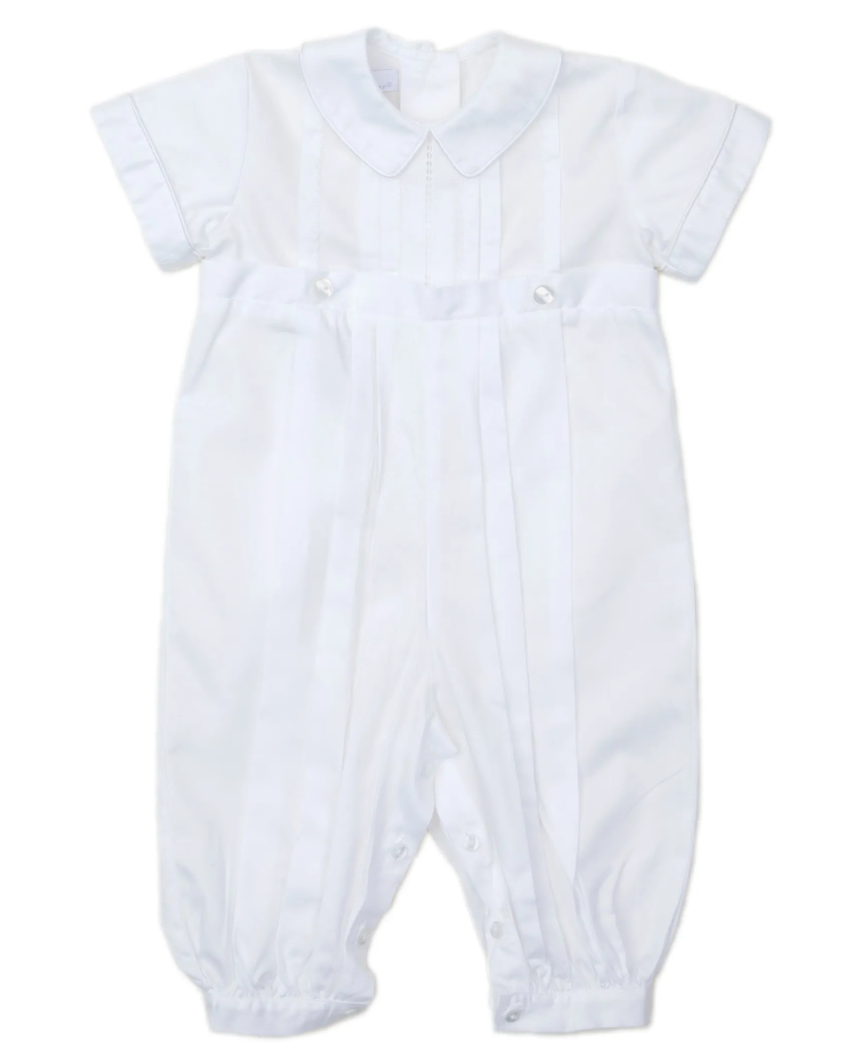 Aiden Christening Convertible Gown & Hat Set