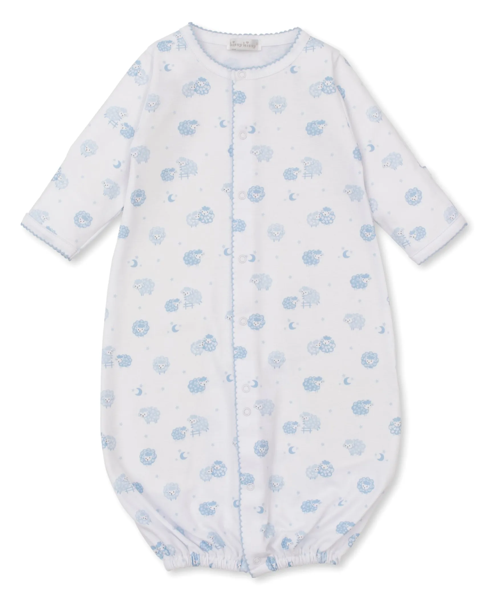 Baa Baa Baby Sheep Blue Convertible Gown