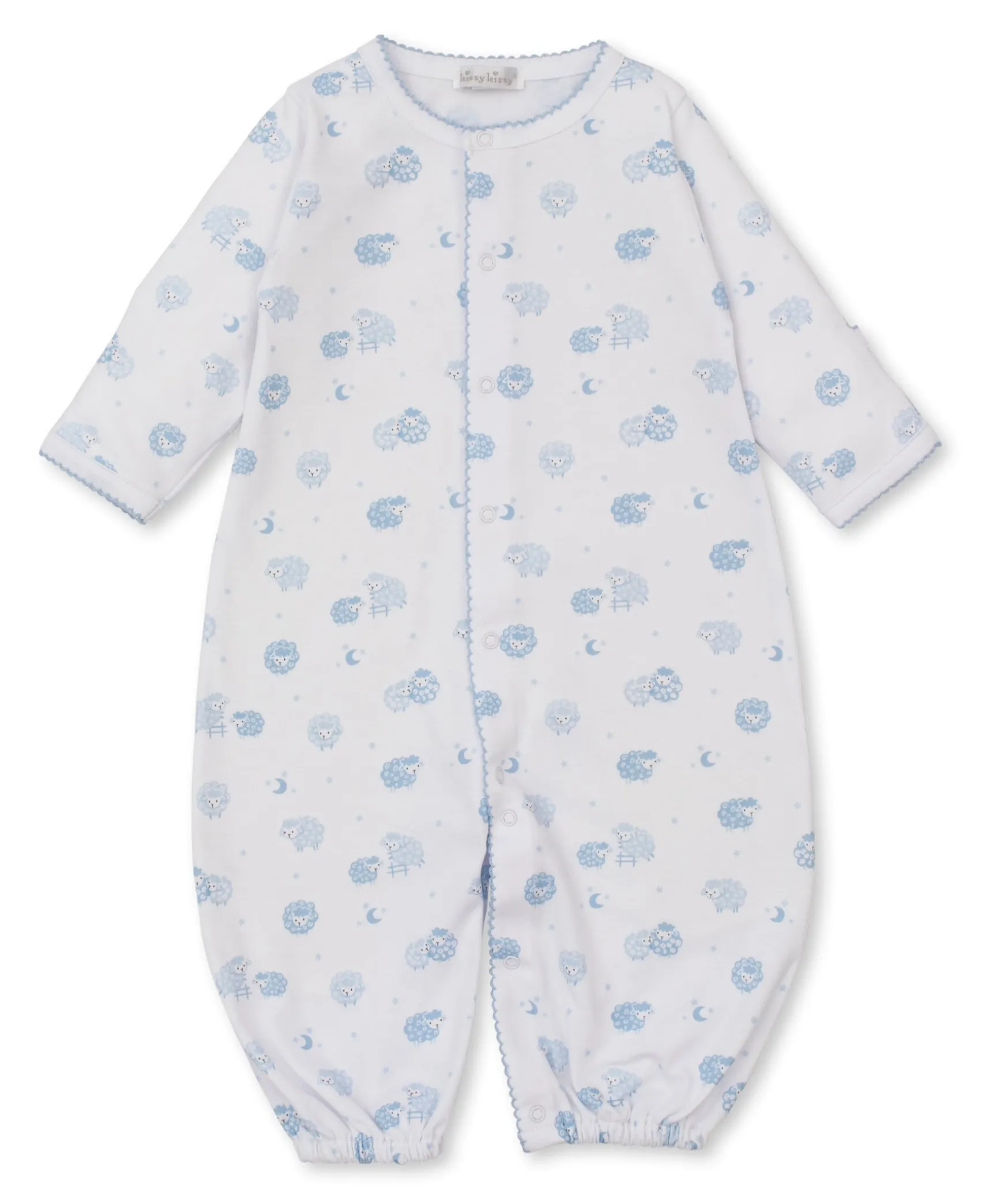 Baa Baa Baby Sheep Blue Convertible Gown