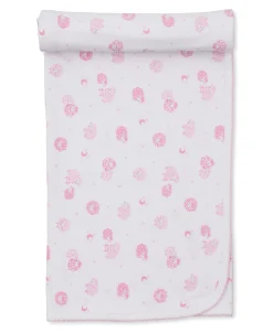 Baa Baa Baby Sheep Pink Blanket