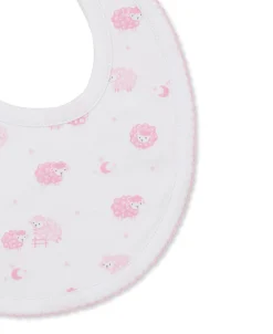 Baa Baa Baby Sheep Pink Bib