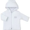 Baby Bear Cub White Padded Jacquard Jacket