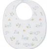 Baby Bunny Patch Blue Bib