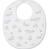 Baby Bunny Patch Silver Bib