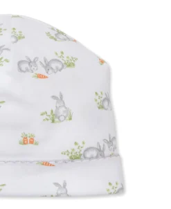 Baby Bunny Patch Silver Hat