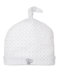 Baby Jungle Playdate Knotted Dot Hat