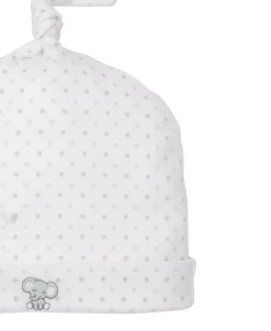Baby Jungle Playdate Knotted Dot Hat