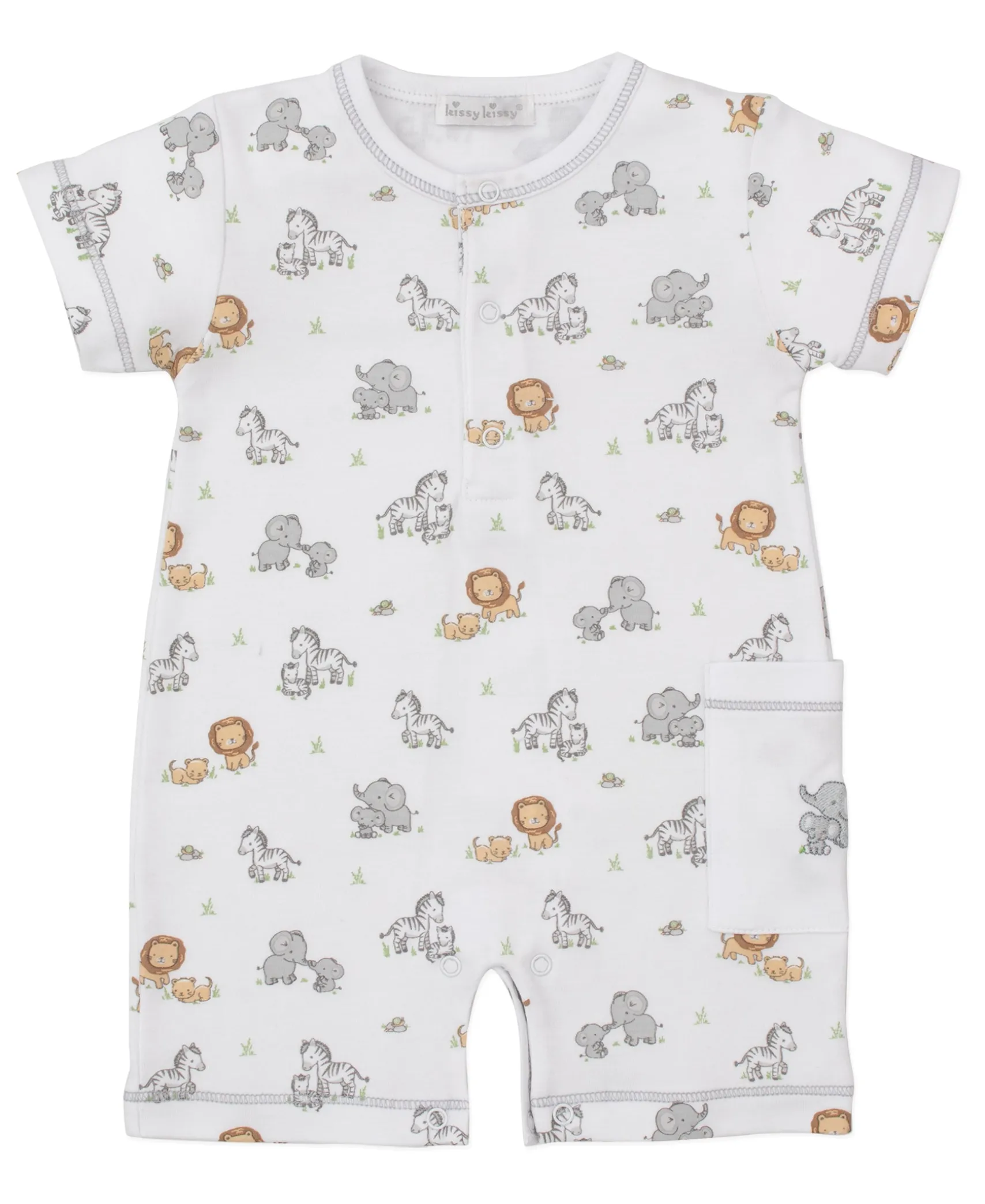 Baby Jungle Playdate Short Playsuit