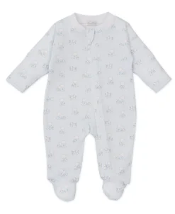 Beary Besties Blue Zip Footie