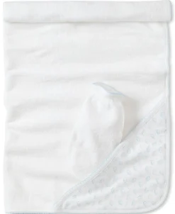 Blue Ele-Fun Towel w/ Mitt