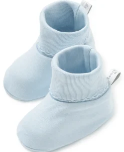 Blue Kissy Basics Booties