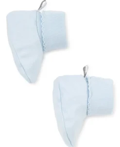 Blue Kissy Basics Booties