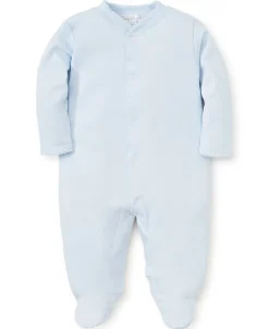 Blue Kissy Basics Footie