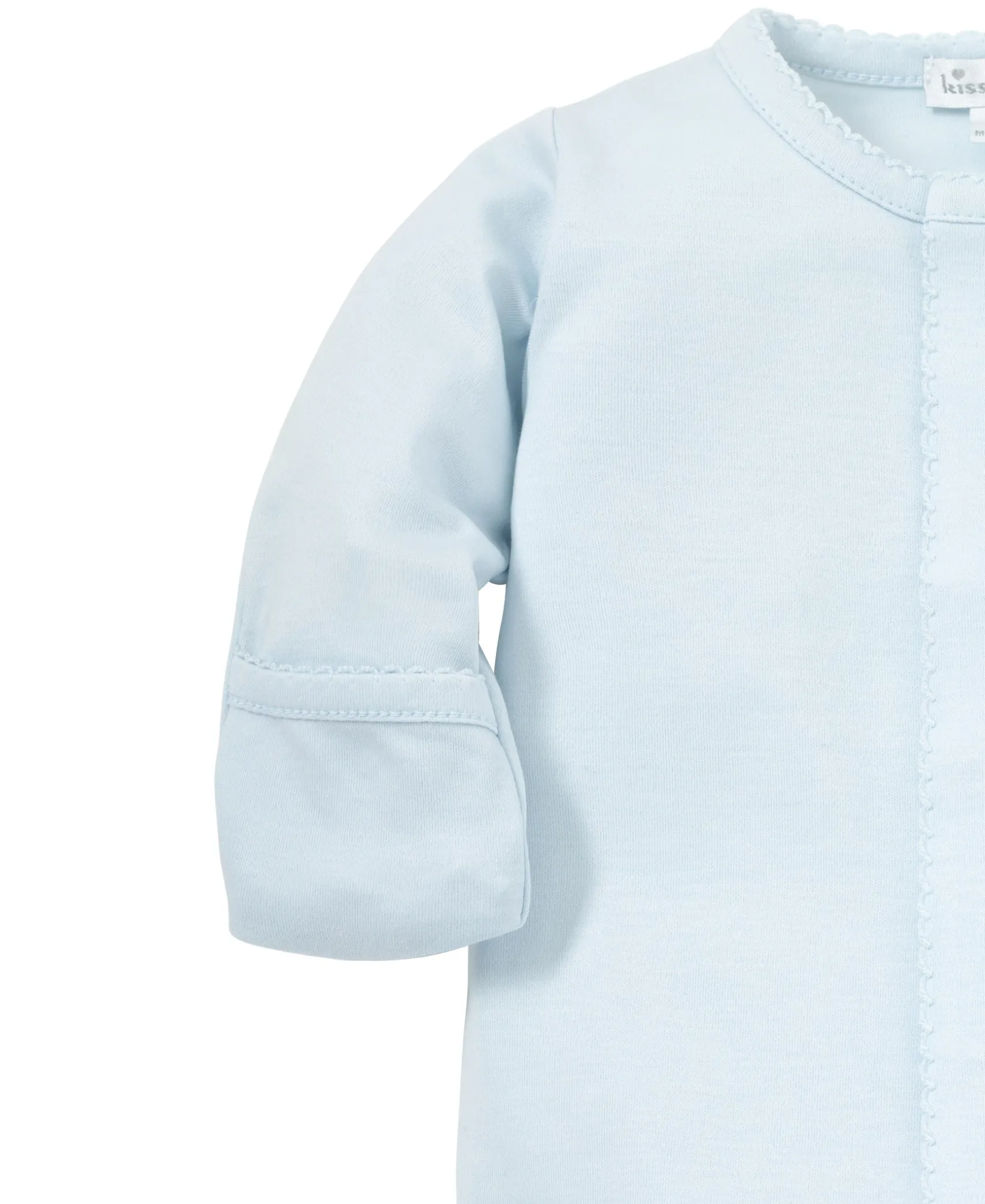 Blue Kissy Basics Footie NEW