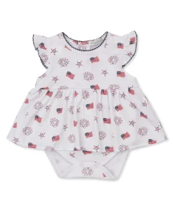 Bold Stripes & Bright Stars Bodysuit Dress