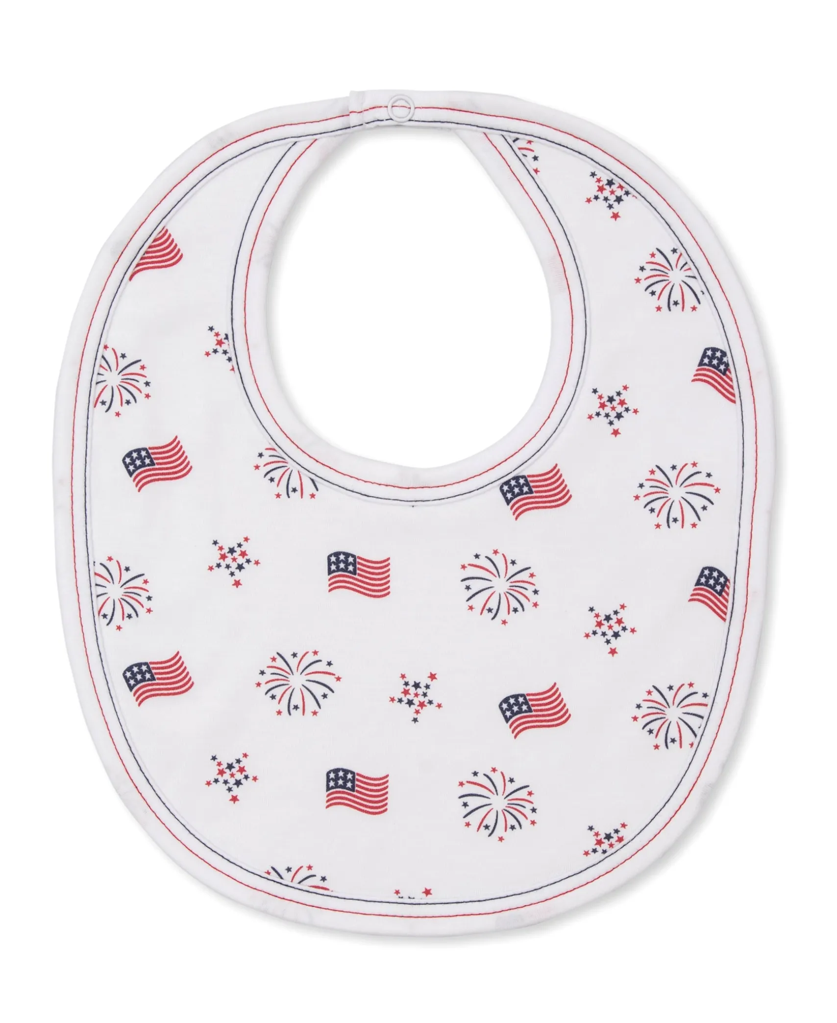 Bold Stripes & Bright Stars Bib