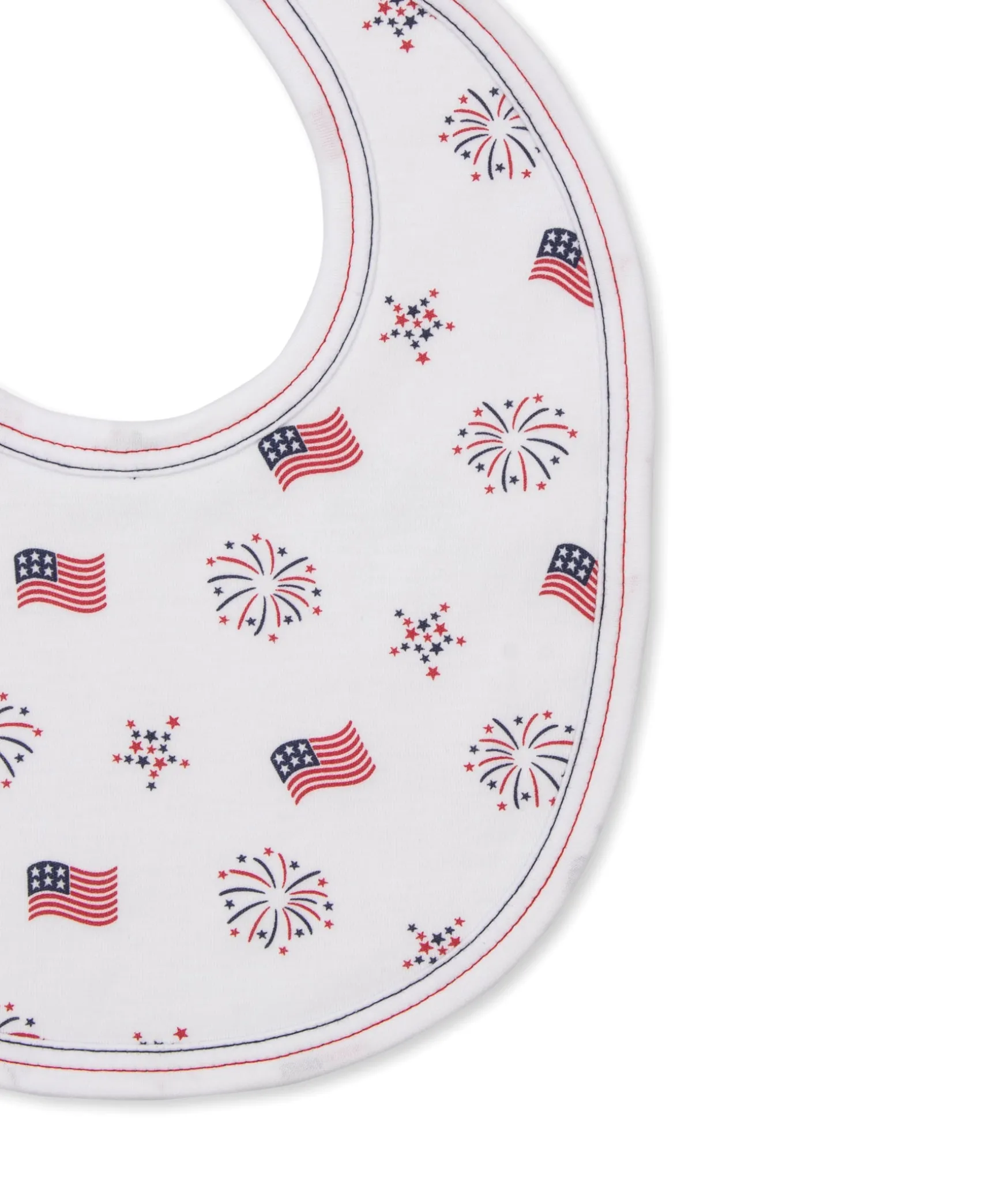Bold Stripes & Bright Stars Bib