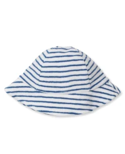 Cabana Terry Stripes Blue Sunhat