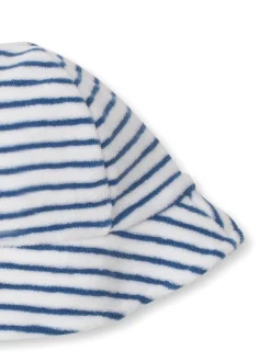 Cabana Terry Stripes Blue Sunhat