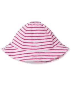 Cabana Terry Stripes Fuchsia Sunhat