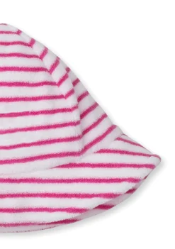 Cabana Terry Stripes Fuchsia Sunhat