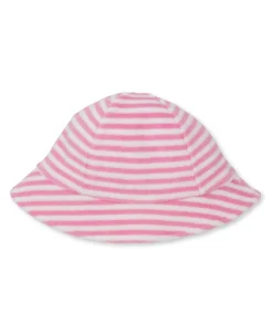 Cabana Terry Stripes Pink Sunhat