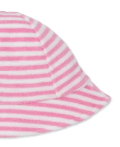 Cabana Terry Stripes Pink Sunhat