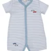 Car Central Short Stripe Playsuit