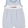 Car Central Stripe Sleeveless Playsuit
