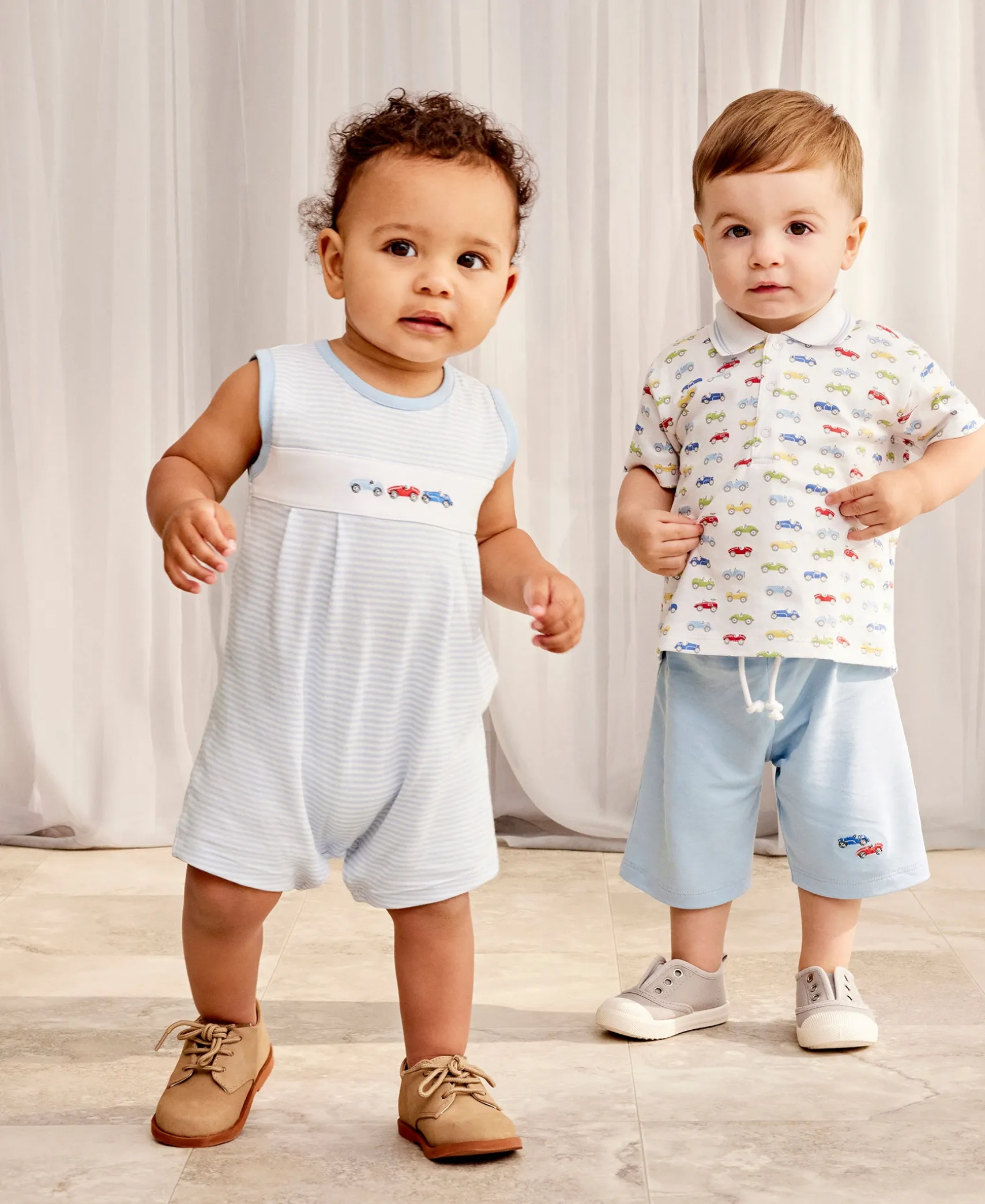 Car Central Stripe Sleeveless Playsuit