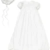 Caroline Christening Gown & Hat Set