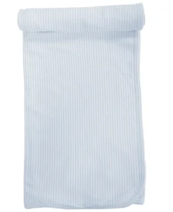 Classic Rib Blue Blanket