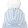Classic Rib Blue Stripe Hat