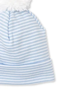 Classic Rib Blue Stripe Hat