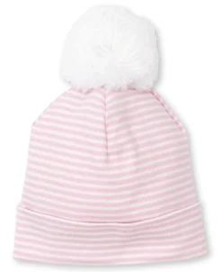 Classic Rib Pink Stripe Hat