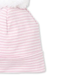 Classic Rib Pink Stripe Hat