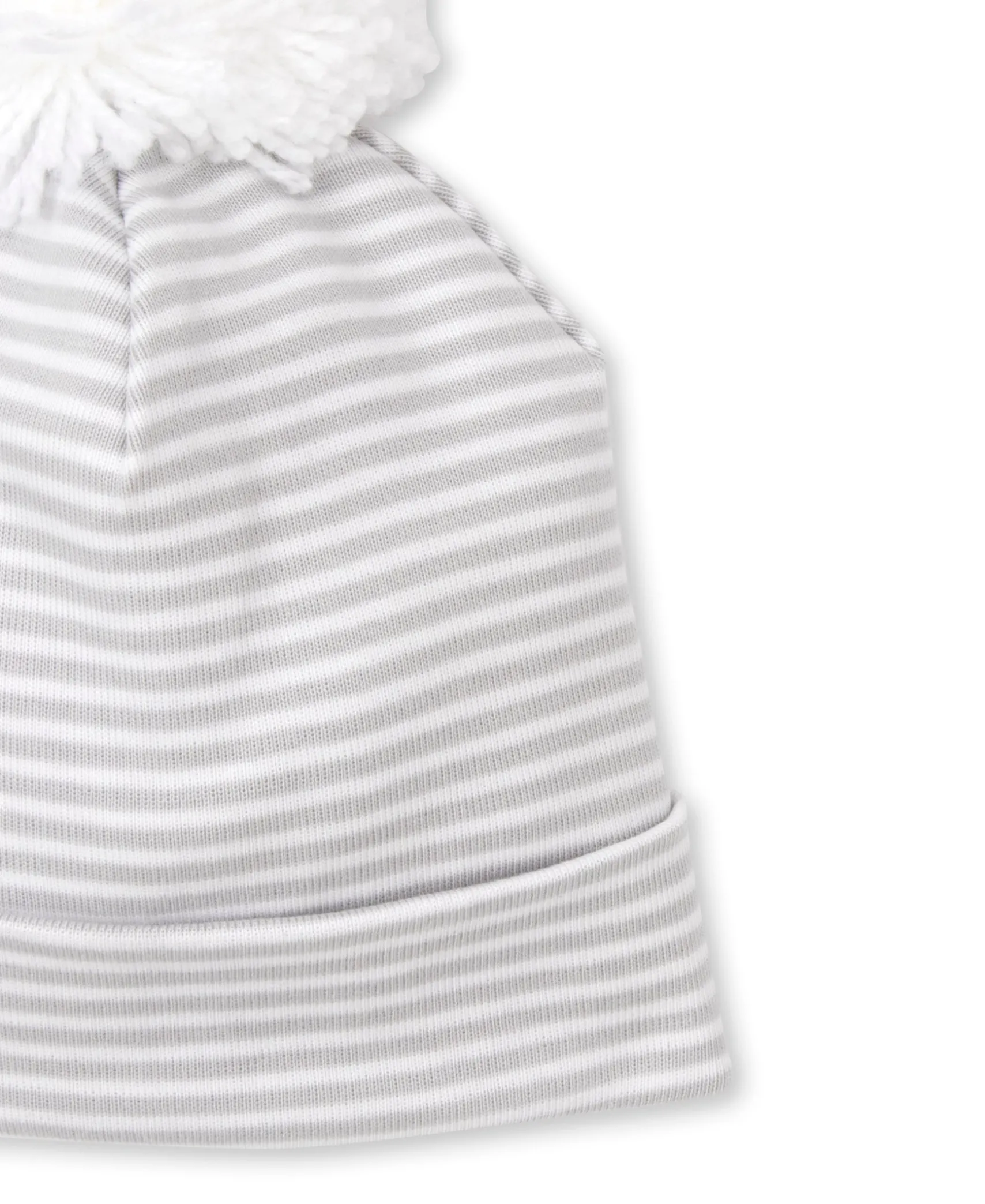 Classic Rib Silver Stripe Hat
