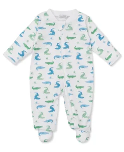 Cruising Crocodiles Zip Footie