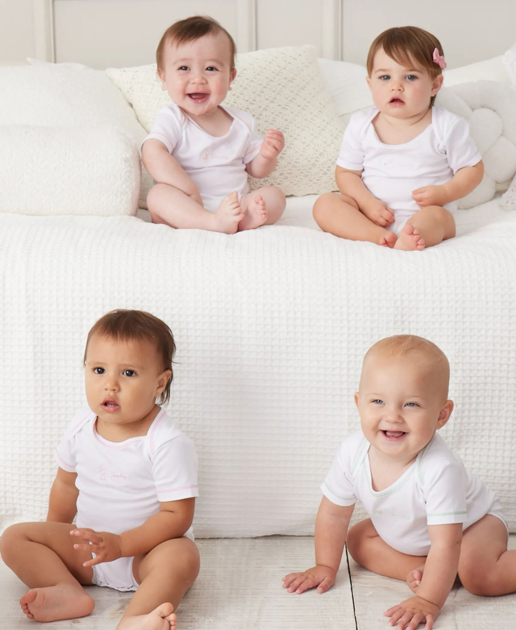 Days of the Week Girls Bodysuit Set