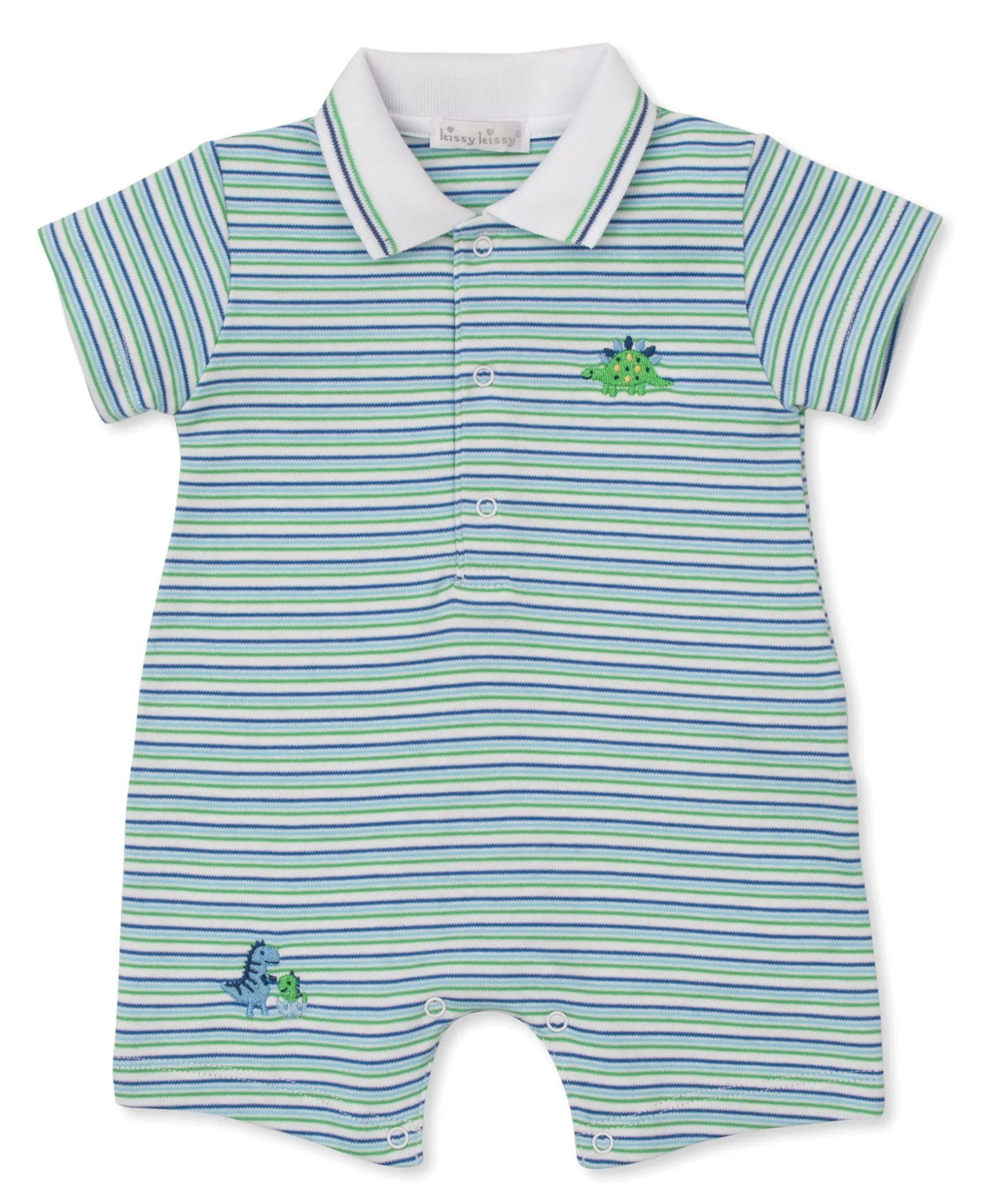 Dino District Short Stripe Playsuit