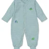 Dino District Stripe Footie