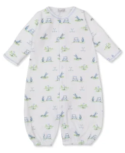 Fairway Foursome Blue Convertible Gown