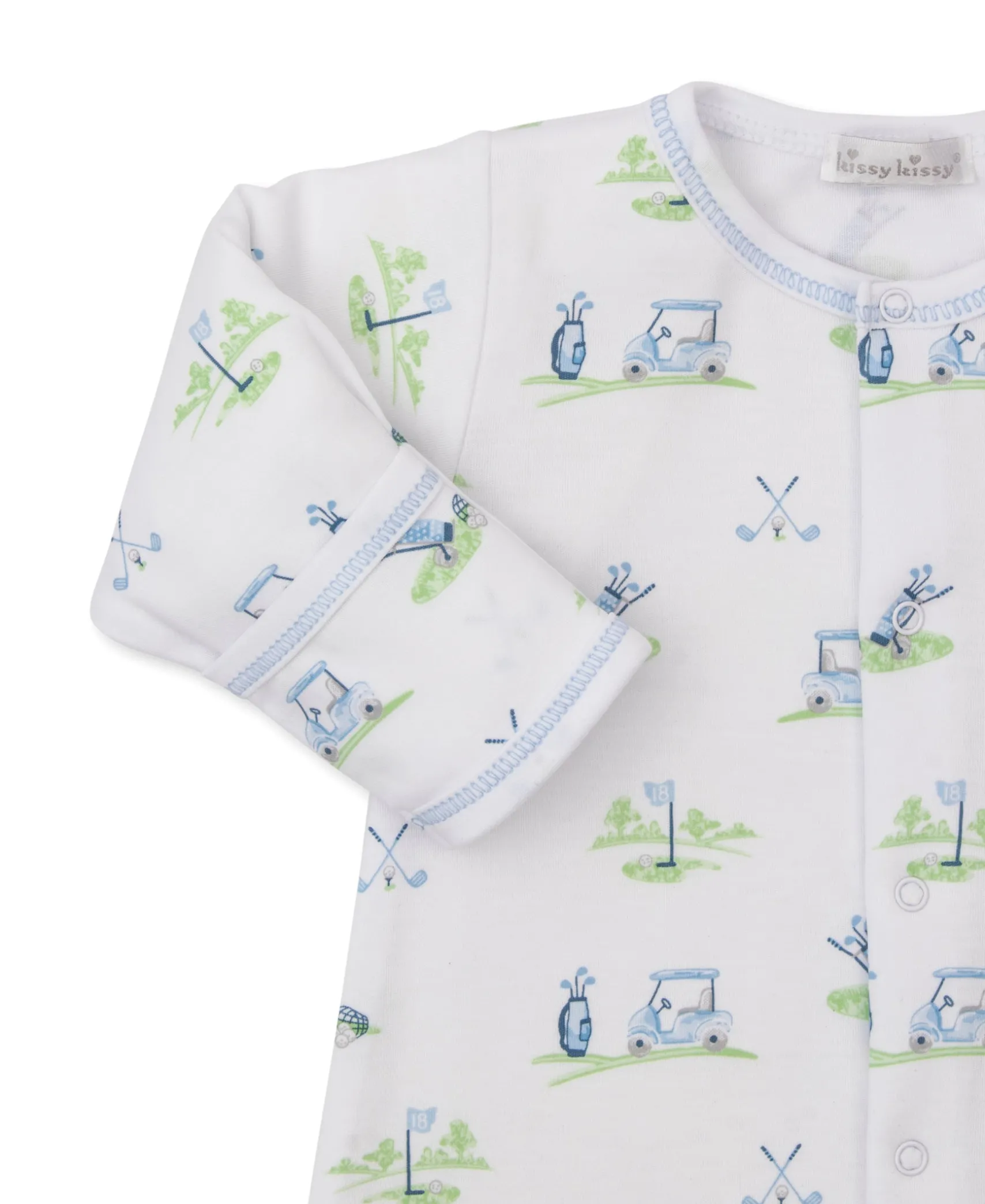 Fairway Foursome Blue Convertible Gown