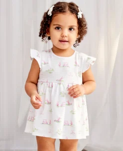 Fairway Foursome Pink Bodysuit Dress