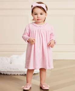Fall Flower Patch Pink Dress Set