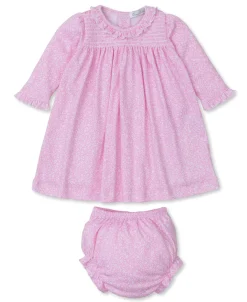 Fall Flower Patch Pink Dress Set