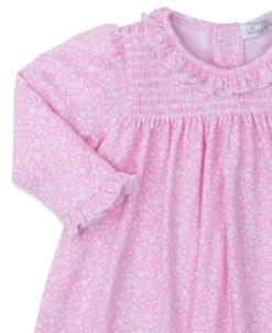 Fall Flower Patch Pink Dress Set