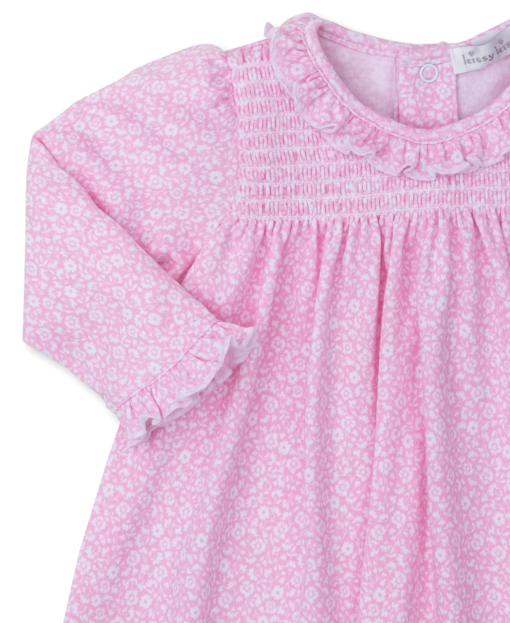 Fall Flower Patch Pink Dress Set