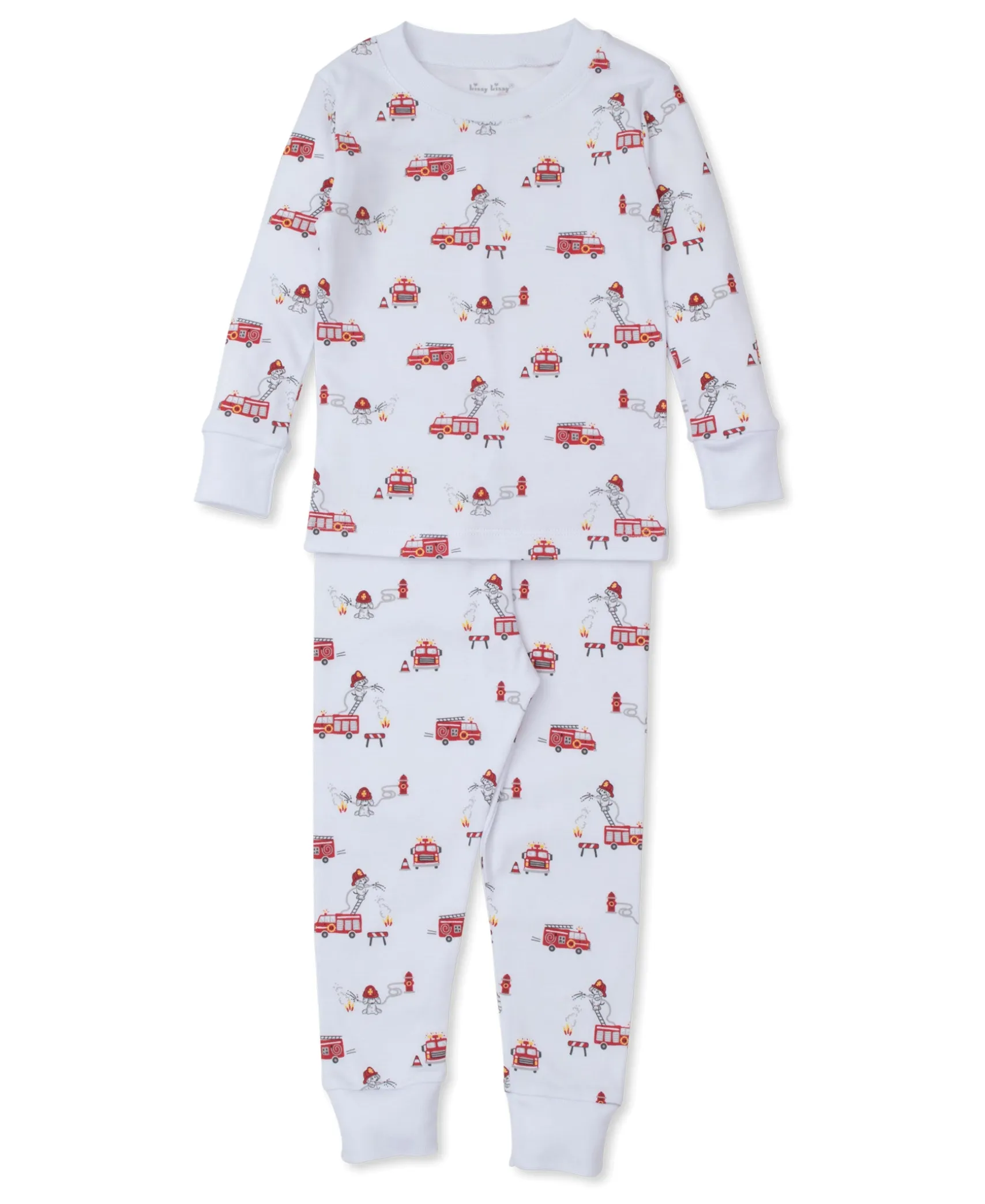 Firetruck Fun Kids Pajama Set